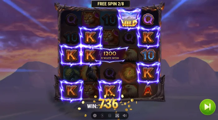 Gains de jeu bonus de Colt Lightning Inferno